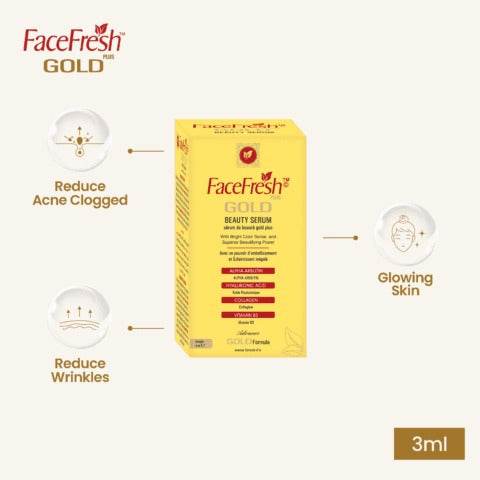 Face Fresh Serum Gold 10ml - YehChez.pk