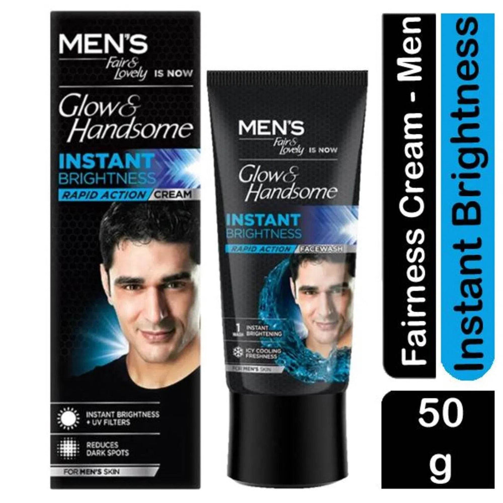 Fair and Lovely Mens Instant Brightness Cream 50Gm Imp - YehChez.pk