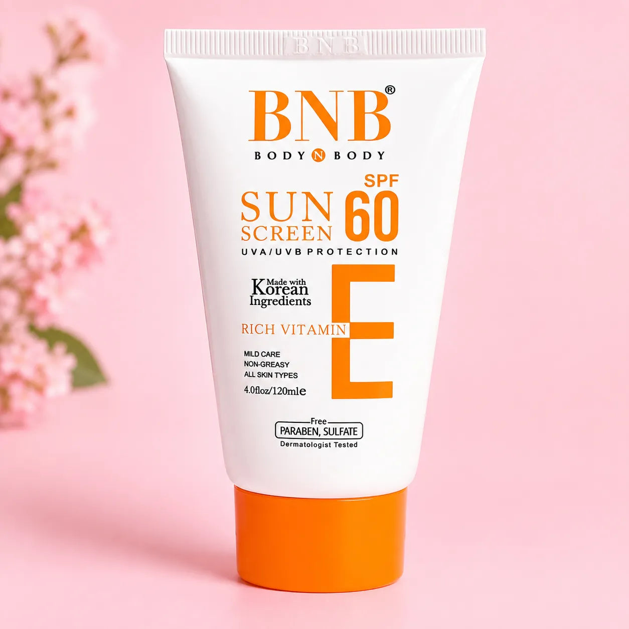 BNB Sunscreen SPF60 120ml