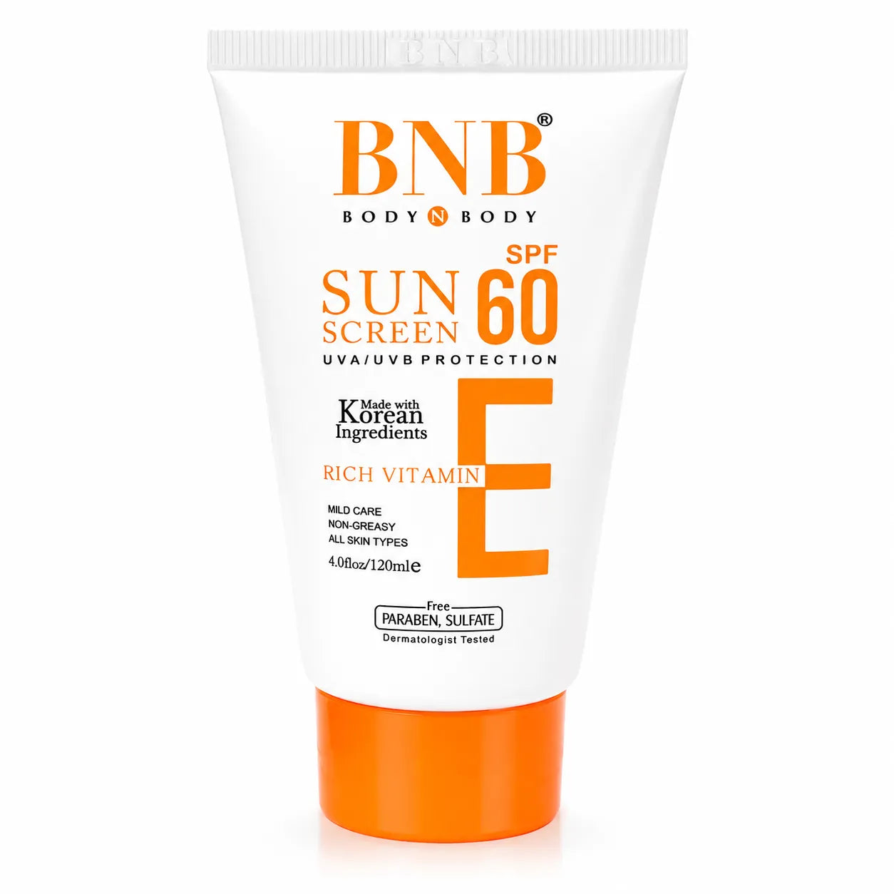 BNB Sunscreen SPF60 120ml