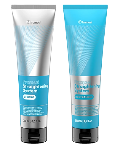 Framesi Straightening System Strong With Neutralizer 280ml Each