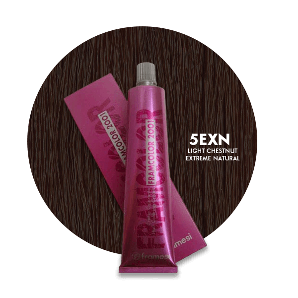 5EXN Framesi Hair Color 60ml Light Chestnut