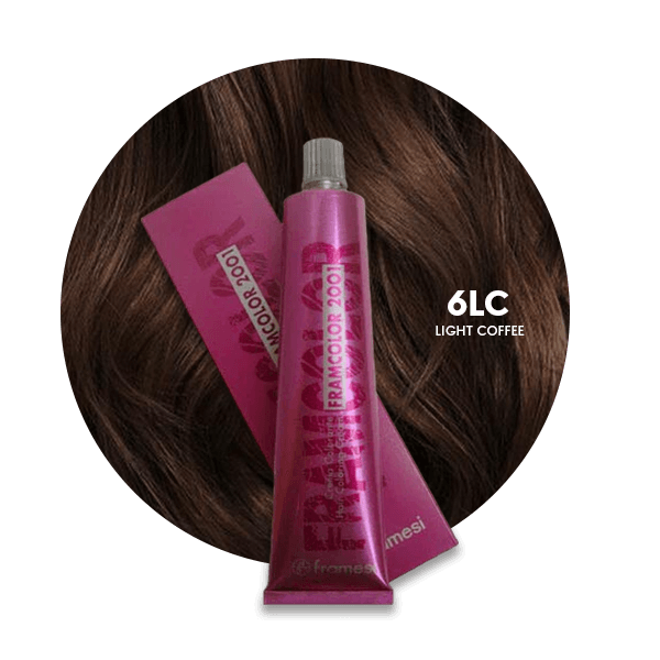 6LC Framesi Hair Color 60ml Light Coffee