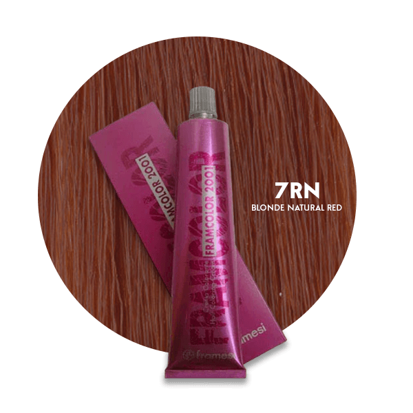 7RN Framesi Hair Color 60ml Blonde Natural Red