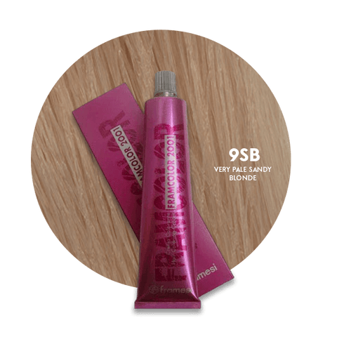 9SB Framesi Hair Color 60ml VeryPaleSandyBlonde