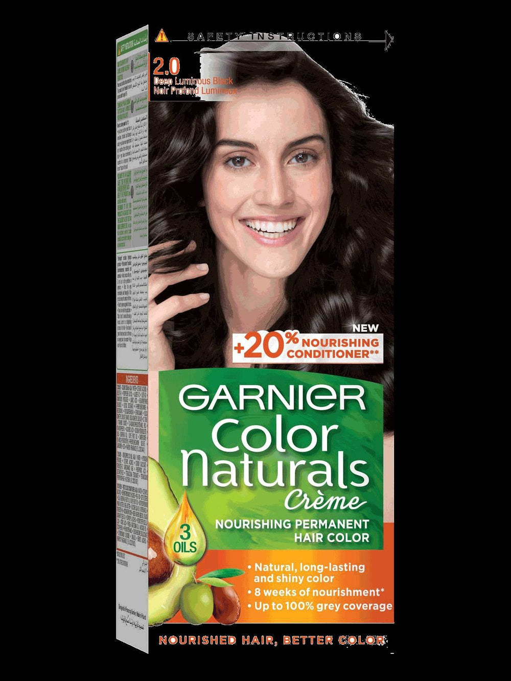 Garnier Hair Color 2 Soft Black - YehChez.pk