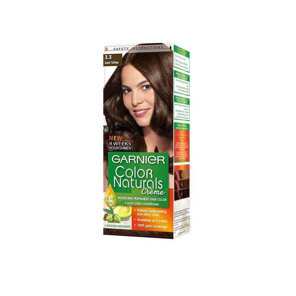 Garnier Hair Color 3.3 Tofee Brown Black - YehChez.pk