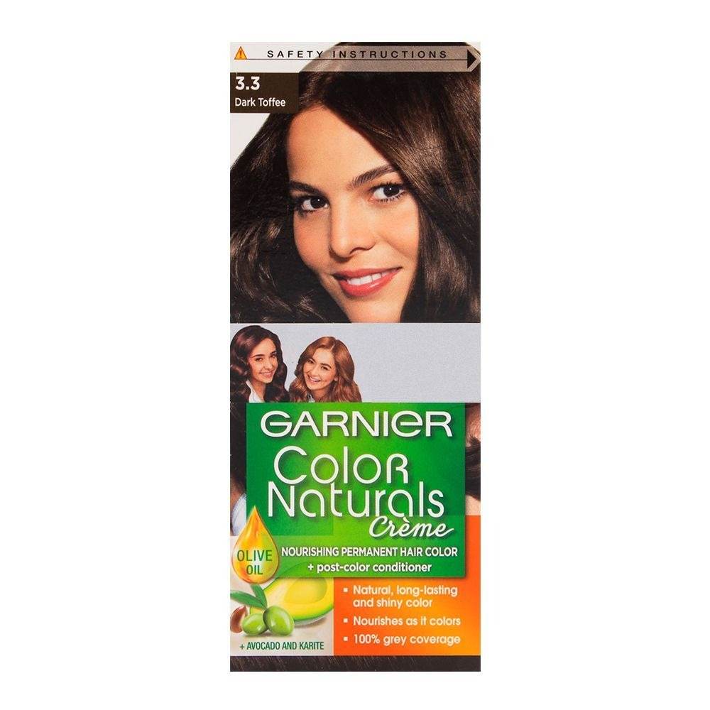 Garnier Hair Color 3.3 Tofee Brown Black - YehChez.pk