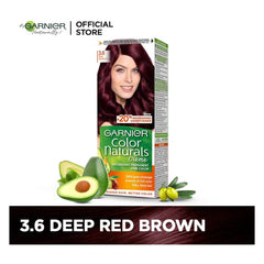 Garnier Hair Color 3.6 Deep Red Brown - YehChez.pk
