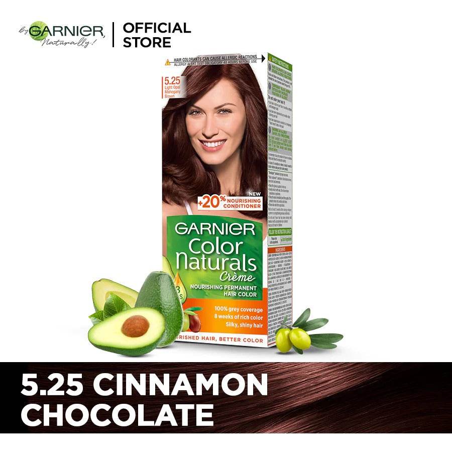 Garnier Hair Color 5.25 Light Opal Mahogany Brown - YehChez.pk