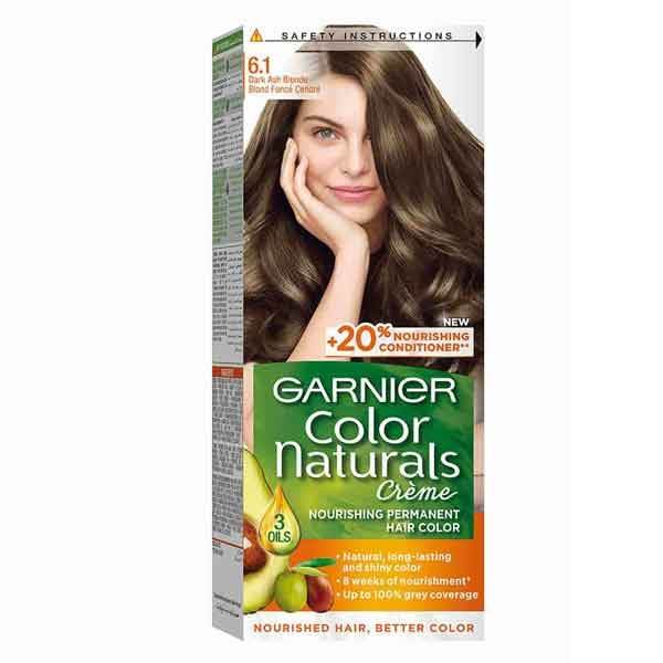 Garnier Hair Color 6.1 Dark Ash Blonde - YehChez.pk