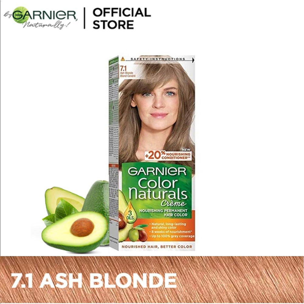 Garnier Hair Color 7.1 Natural Ash Blonde - YehChez.pk