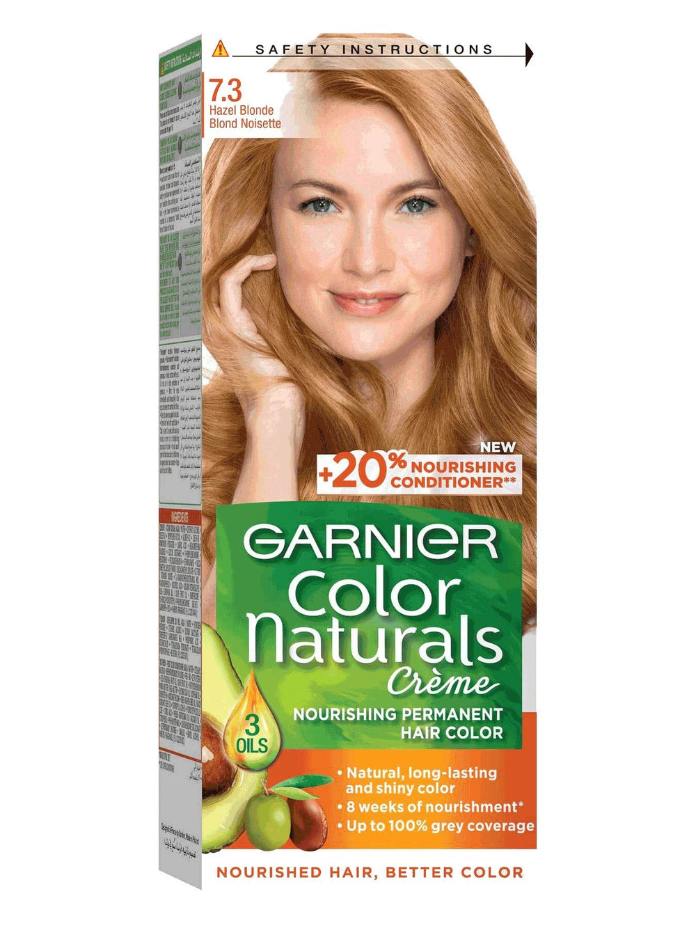 Garnier Hair Color 7.3 Natural Golden Blonde - YehChez.pk