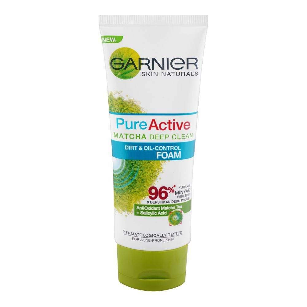 Garnier Dirt & Oil Control Foam 100ml - YehChez.pk