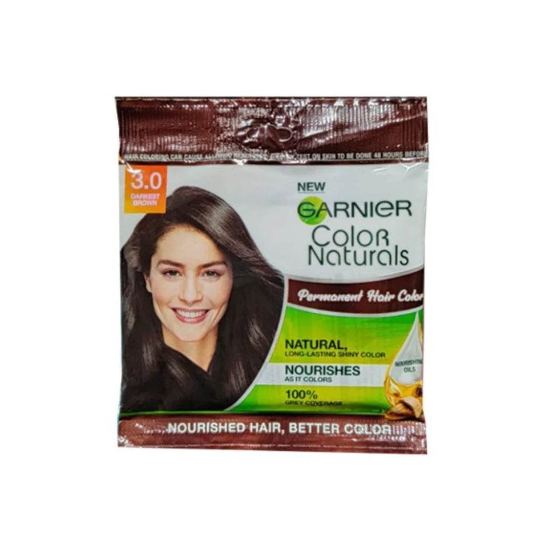 Garnier Sachet Color 3.0 Darkest Brown - YehChez.pk