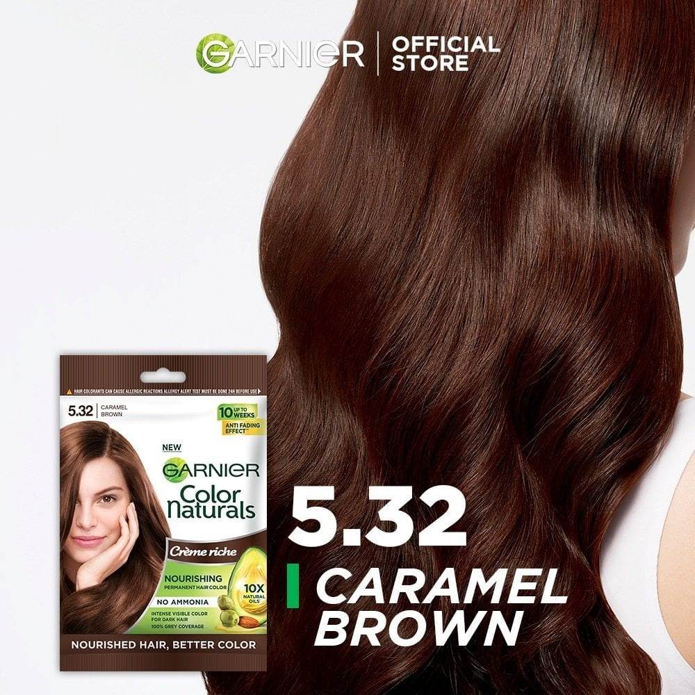 Garnier Sachet Color 5.32 Dark Caramel Brown - YehChez.pk