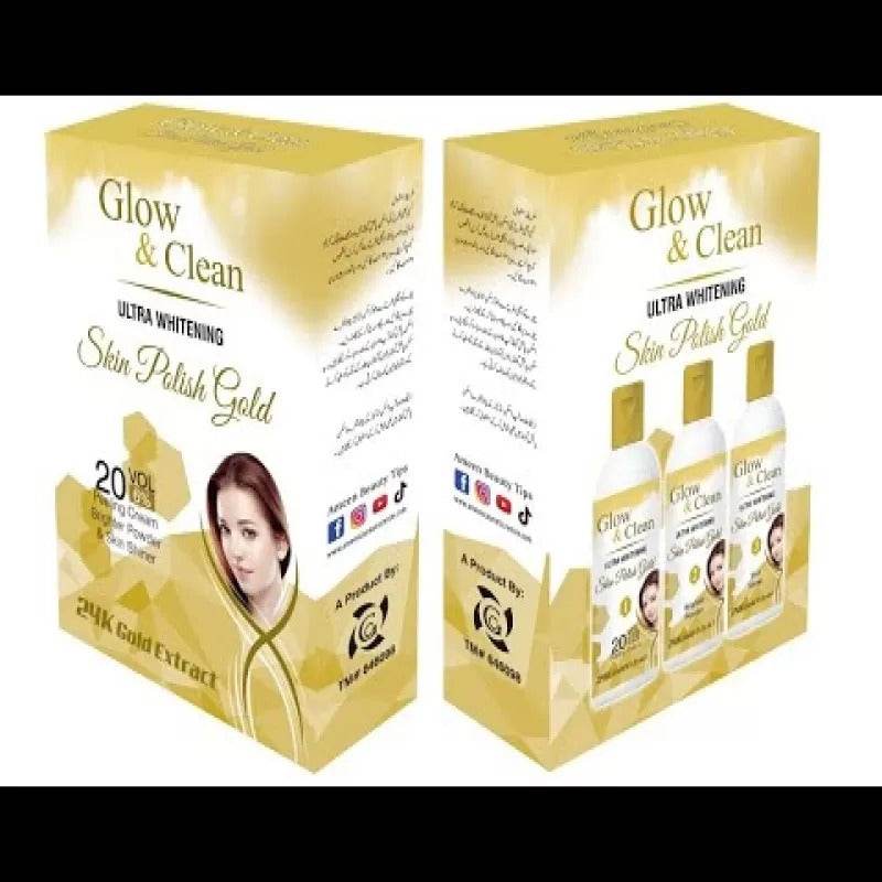 Glow & Clean Skin Polish Gold - YehChez.pk