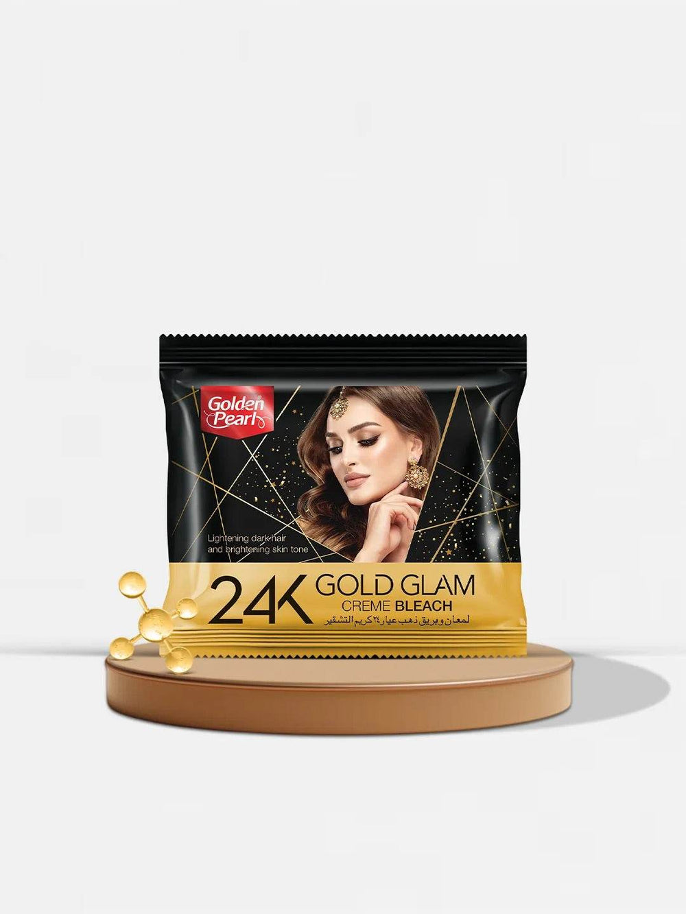Golden Pearl Bleach Sachet 24k Gold - YehChez.pk