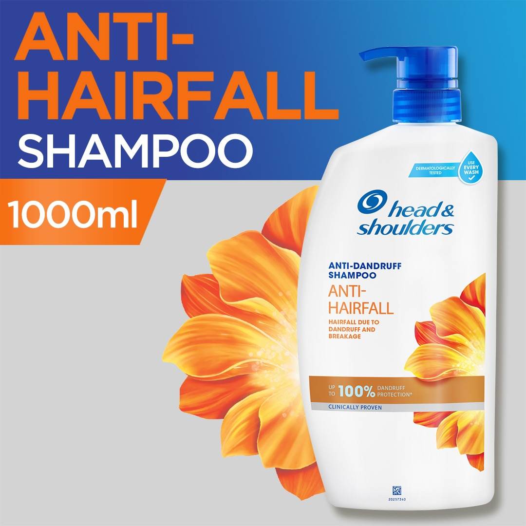 Head & Shoulder Shampoo 1000ml Anti Hairfall - YehChez.pk