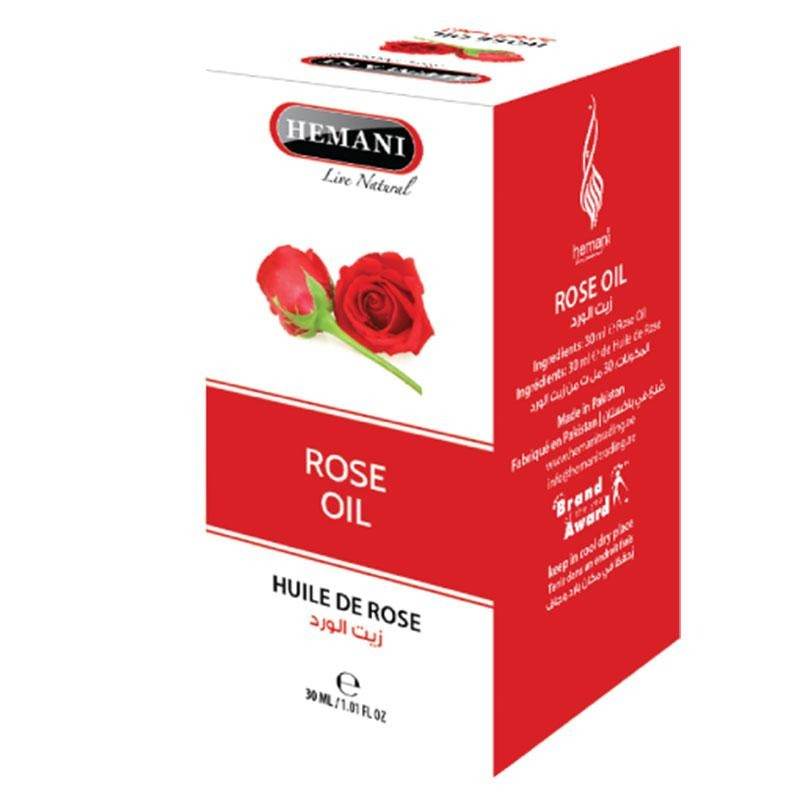Hemani Rose Oil 30ml - YehChez.pk