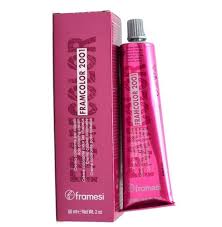 Hair color tube with cap, Framesi, magenta/pink, 60 ml