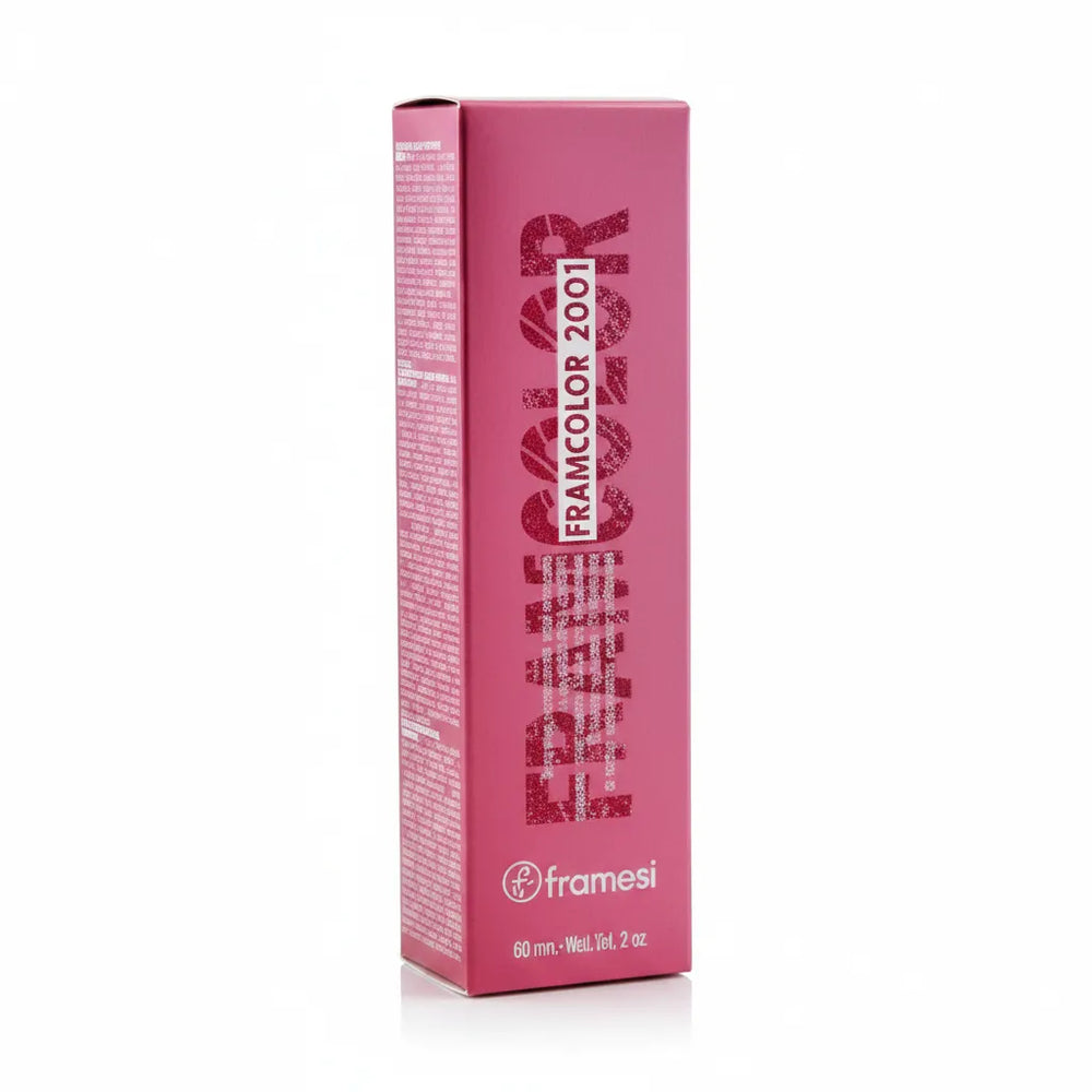 FRAMESI hair color tube, 60 ml, Color 200 boxed product