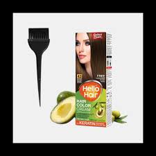 4.3 Hello Hair Color Medium Golden Brown 100g