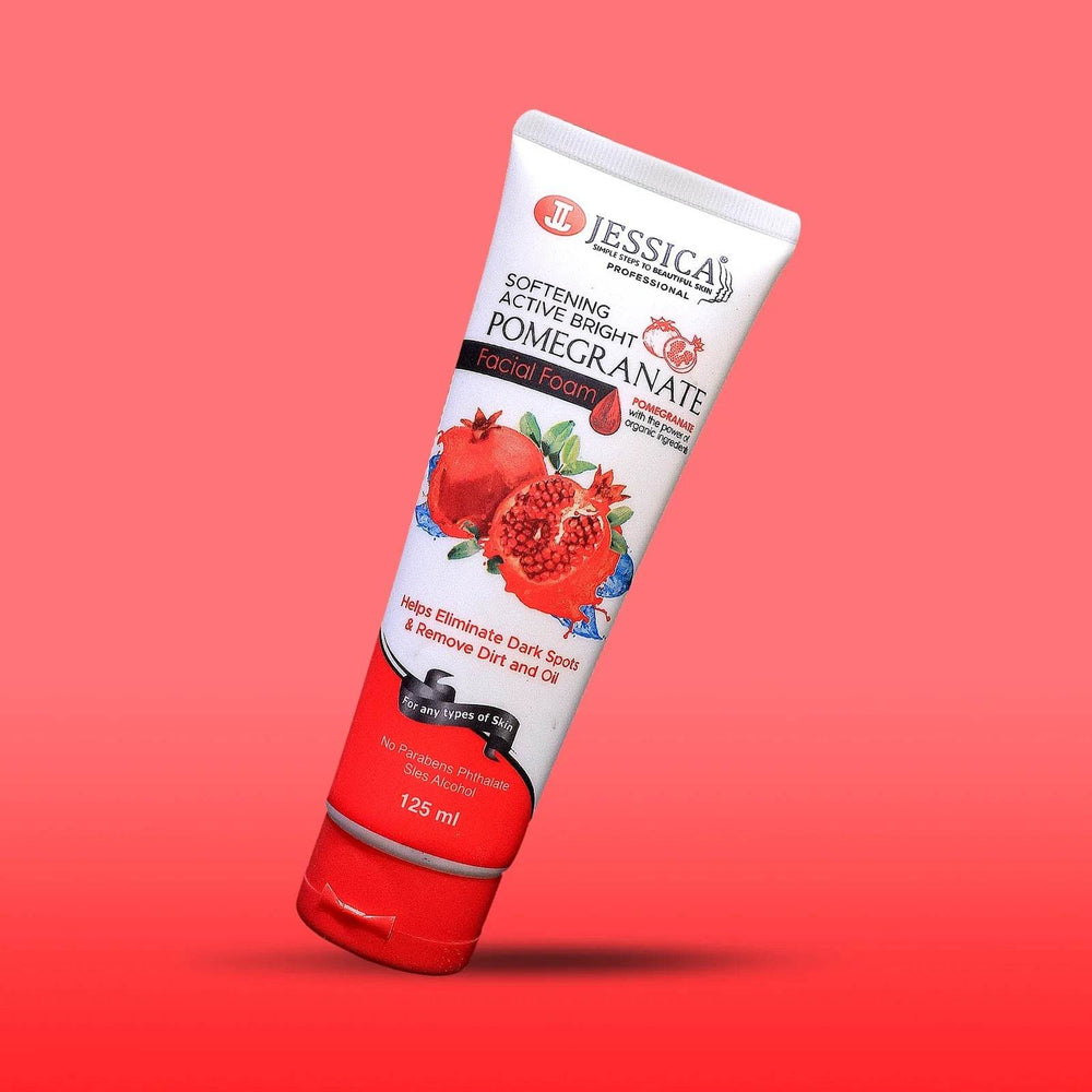 Jessica Face Wash Pomegranate Facial Foam 125ml - YehChez.pk