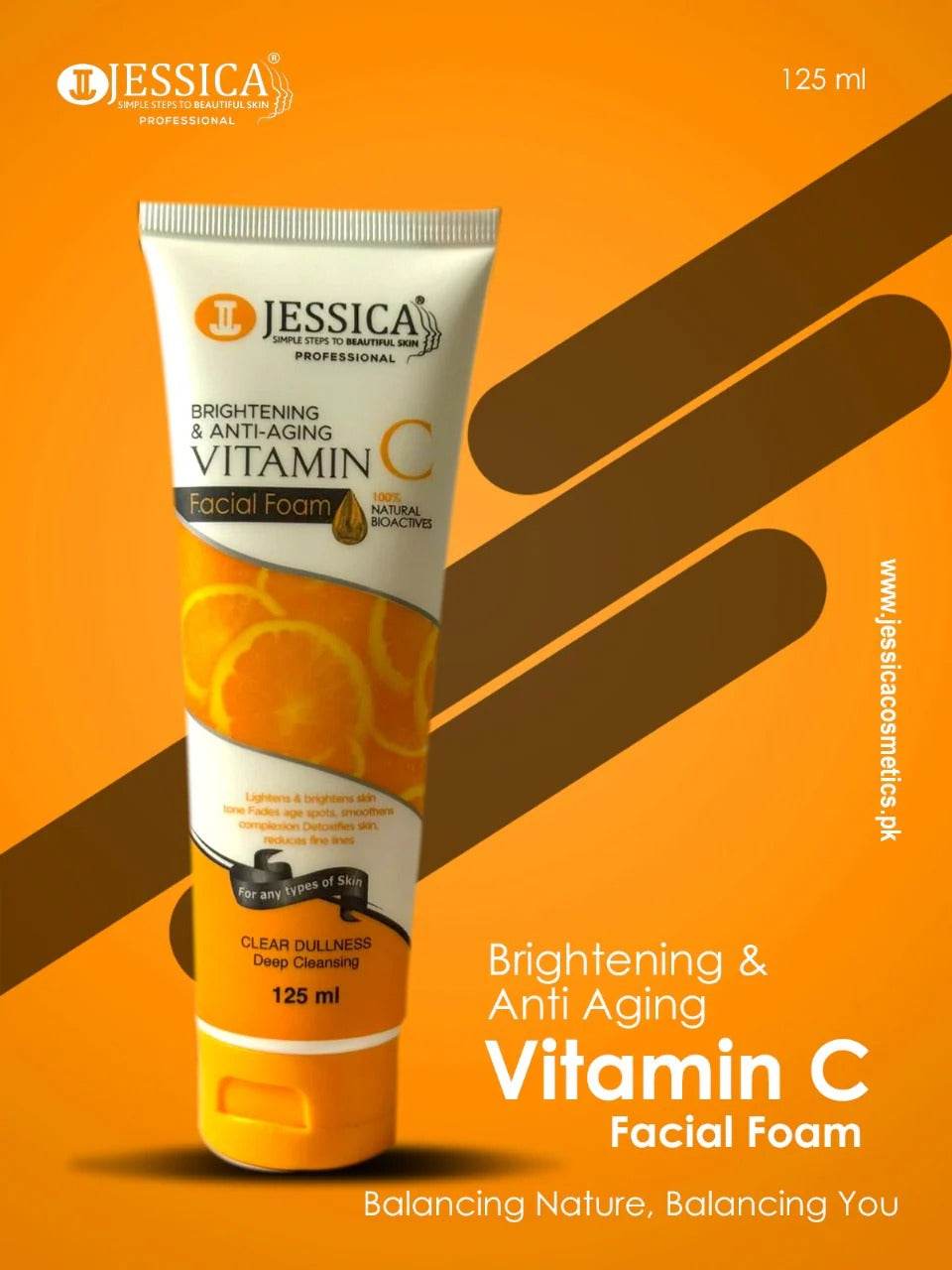 Jessica Face Wash Vitamin C 125ml - YehChez.pk