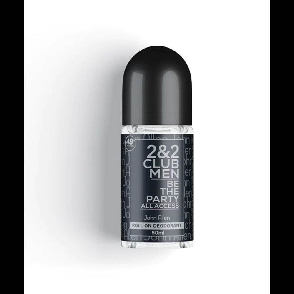 John Allen 2&2 Club Men Roll on 50ml - YehChez.pk