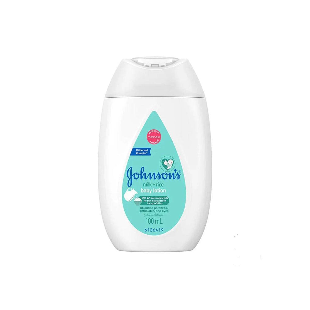 Johnson's Baby Lotion Milk Plus Rice 100ml - YehChez.pk