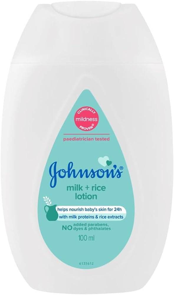 Johnson's Baby Lotion Milk Plus Rice 100ml - YehChez.pk