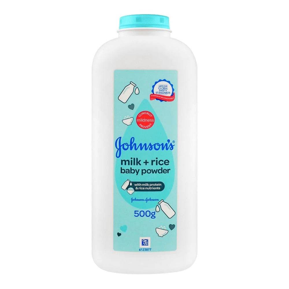Johnson's Milk + Rice Baby Powder 500g - YehChez.pk