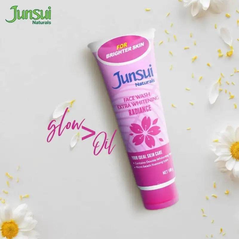 Junsui Face Wash Extra Whitening Radiance 100Gm - YehChez.pk