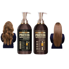 Keratin Queen Moisturizing Protein Brazilian Shampoo Silicon & Paraben Free 800ml - YehChez.pk