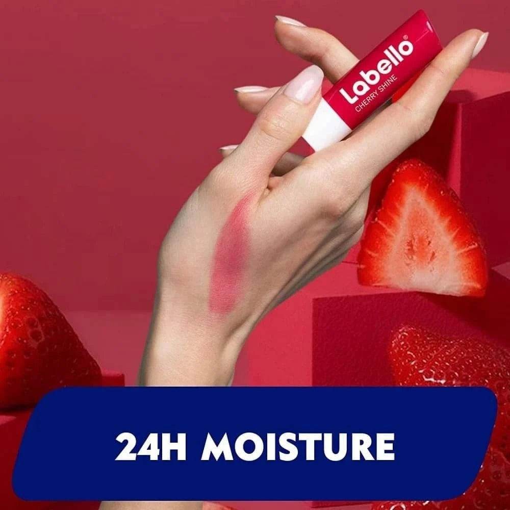 Labello Lip Balm Fruity Shine Strawberry - YehChez.pk