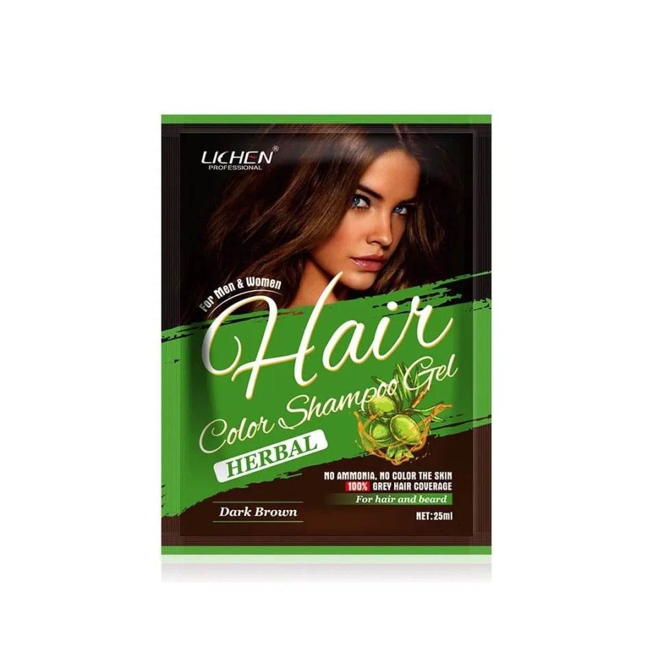Lichen Gel Dark Brown Sachet 25ml - YehChez.pk