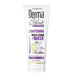Derma Shine 3 In 1 (Wash + Scrub + Mask) - YehChez.pk