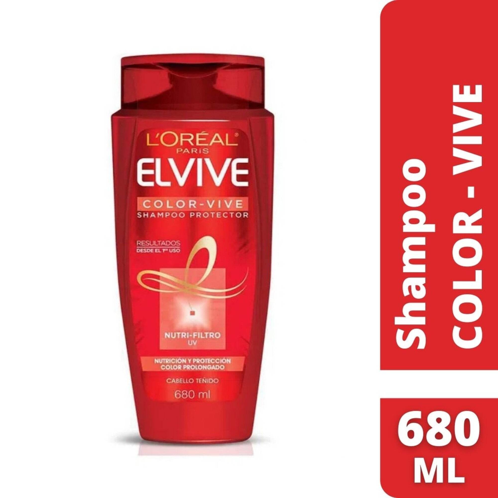 Loreal Elvive Shampoo Color Vive 680ml - YehChez.pk