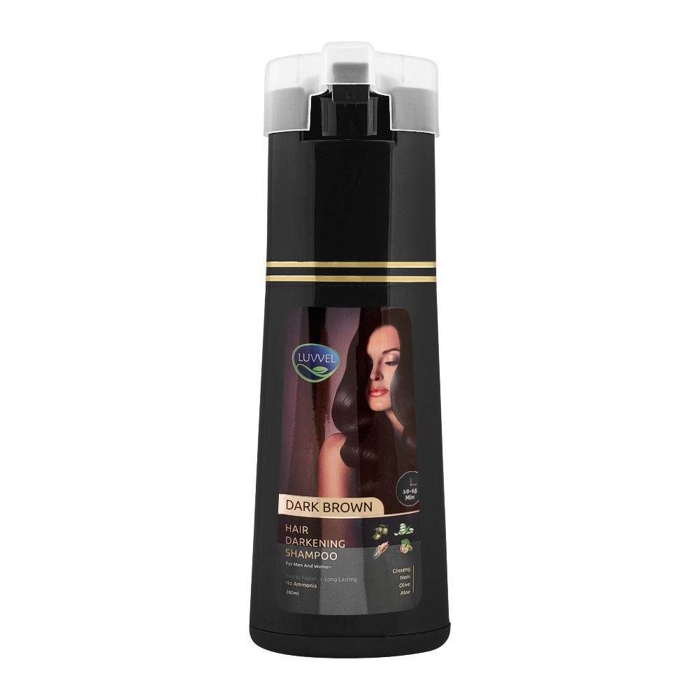 Luvvel Pump Dark Brown 200ml - YehChez.pk