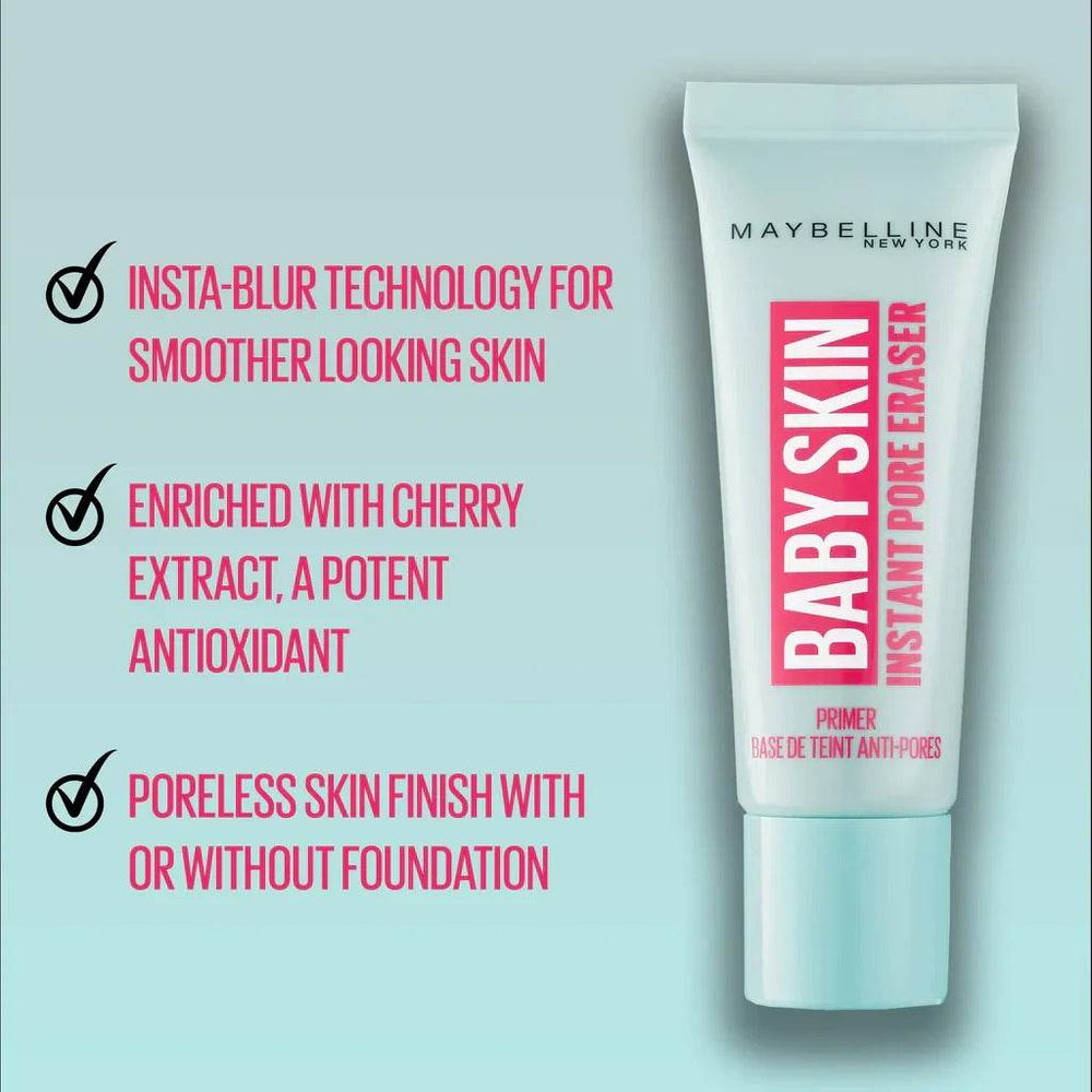Maybelline Baby Skin Primer 22ml - YehChez.pk