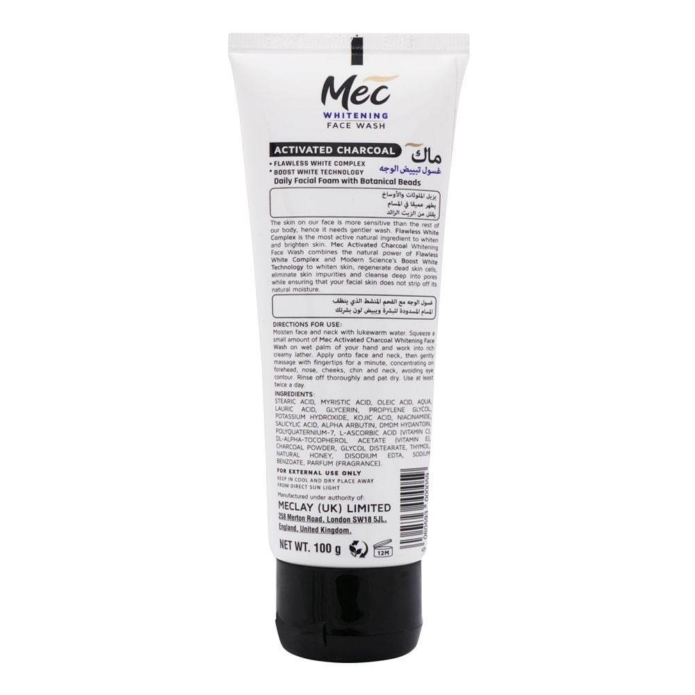 Mec Face Wash Charcoal 100Gm - YehChez.pk
