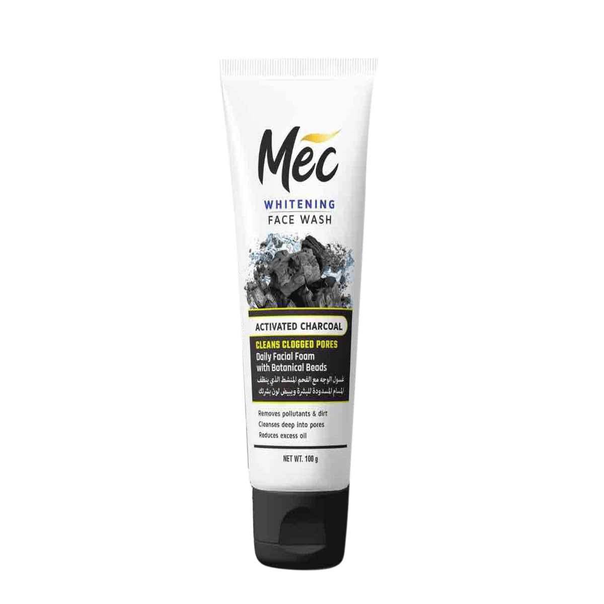 Mec Face Wash Charcoal 100Gm - YehChez.pk