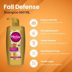 Meclay Shampoo Hair Fall Defense 660ml - YehChez.pk