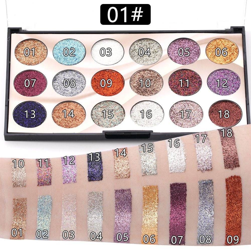 Miss Rose 18 Color Glitter 019 - YehChez.pk