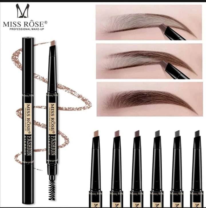 Miss Rose Eye Brow Brush 2 in 1 (02) 013 - YehChez.pk