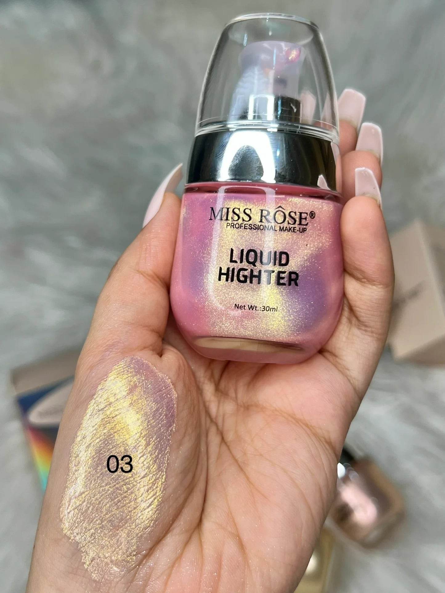Miss Rose Liquid Highlighter 136M3 - YehChez.pk