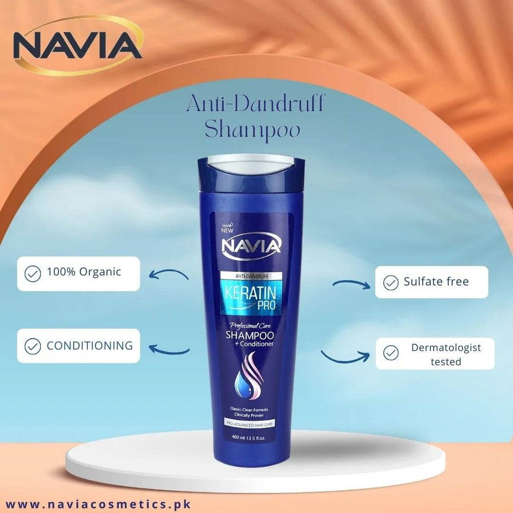 Navia Shampoo Anti Dandruff Keratin Pro 400ml - YehChez.pk