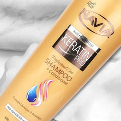 Navia Shampoo Hair Fall Defense Keratin Pro 400ml - YehChez.pk