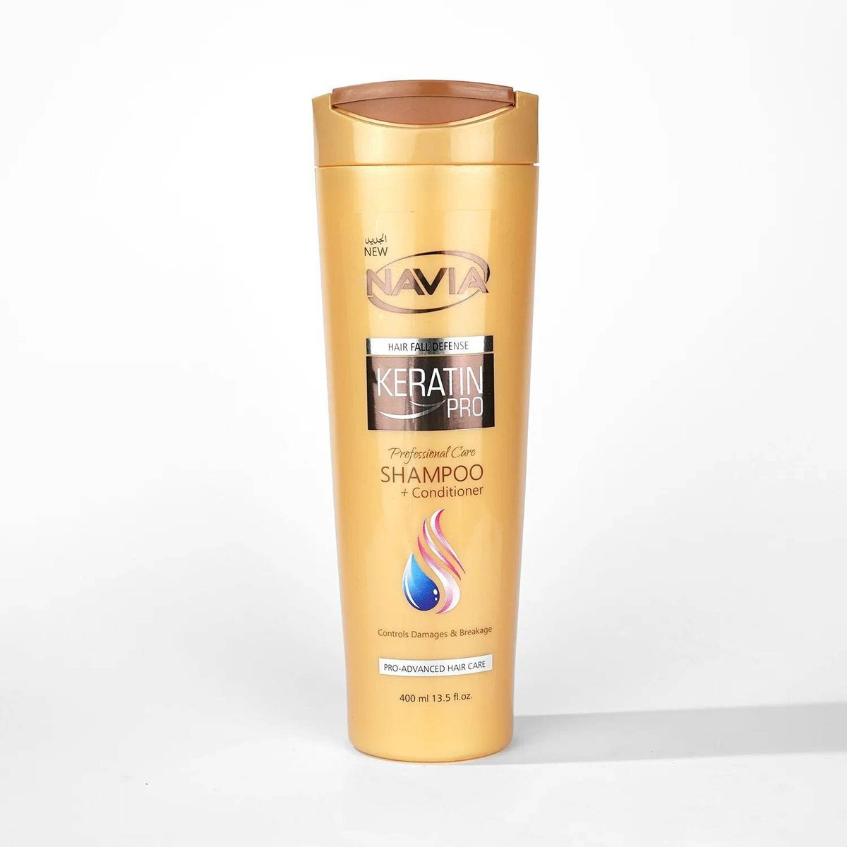 Navia Shampoo Hair Fall Defense Keratin Pro 400ml - YehChez.pk